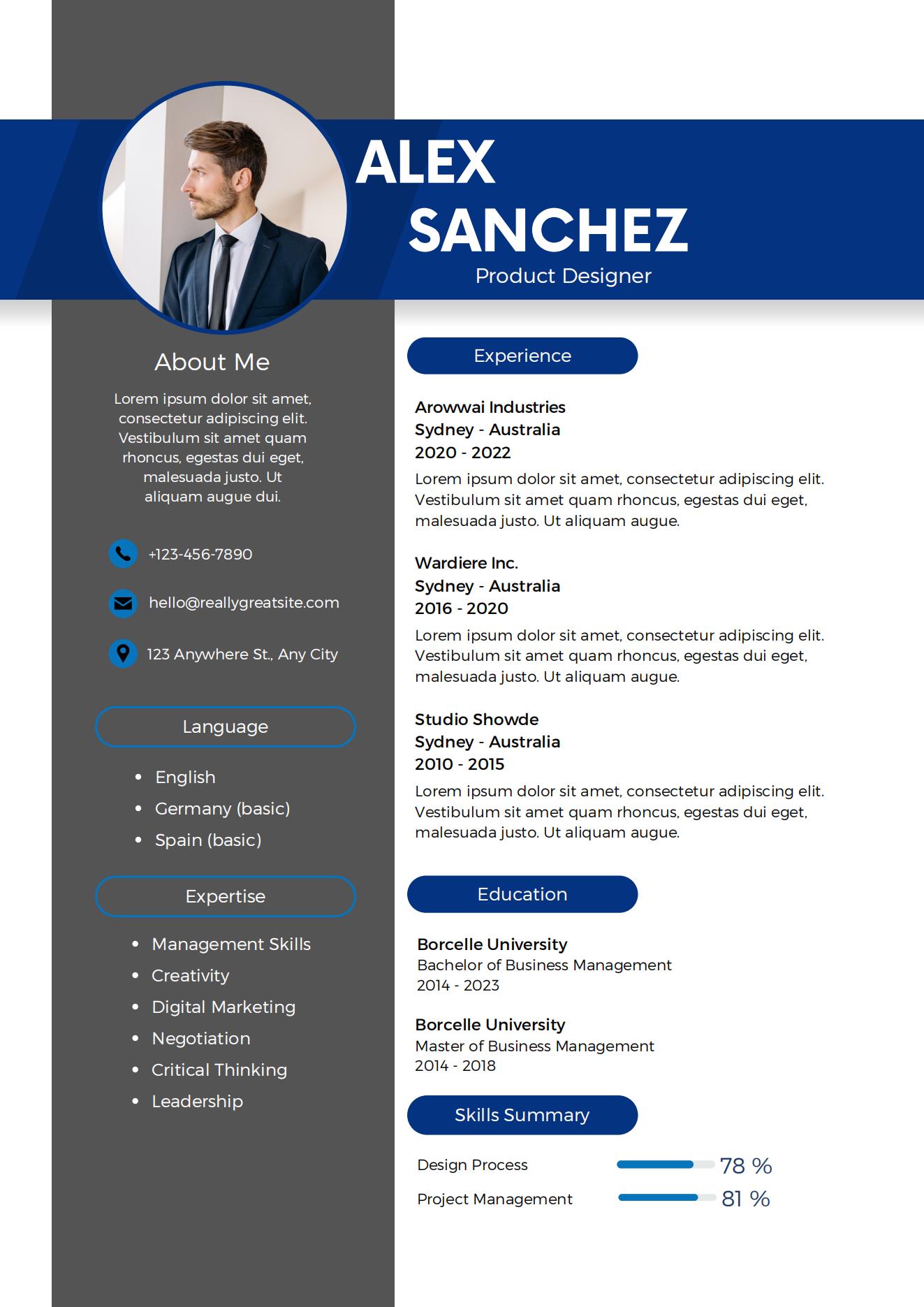 Exemple-de-curriculum-vitae-professionnel-dun-concepteur-de-produits